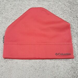 Columbia Omni-Shield Red Performance Beanie Hat Unisex Size S/M RN 69724